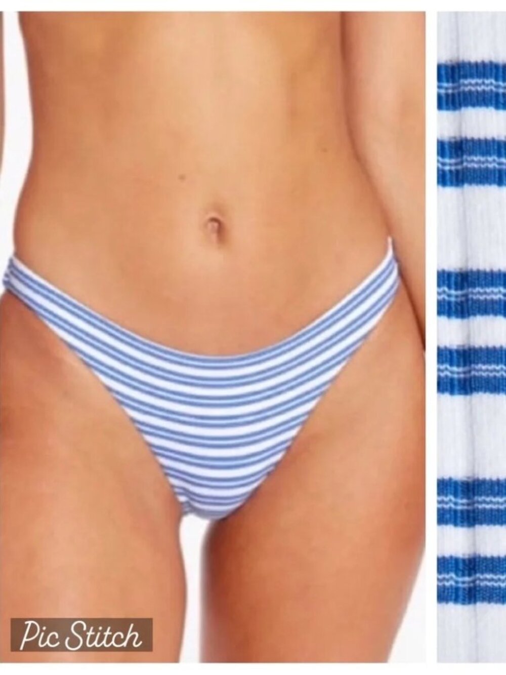 Vitamin A Luciana Bottom in SRS Sardinia Stripe size XL